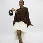 Mini puff skirt